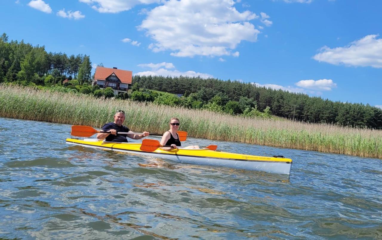 Dom Na Wzgorzu Z Widokiem Na Jezioro Z Balia I Sauna Lipnica  Exterior photo
